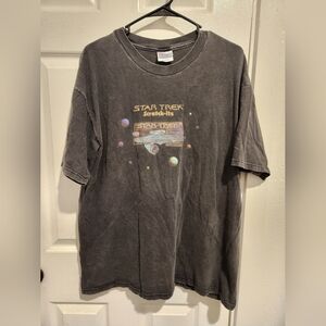 Vintage Rare Star Trek Scratch Its Oregon Lottery T Shirt XL 1998